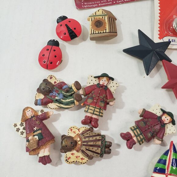 Lot Of Button Covers Vintage To Modern Includes Cover Your Own Button Covers - Picture 3 of 5